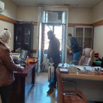 تعفير المعهد ضد الموجه الرابعة لكورونا