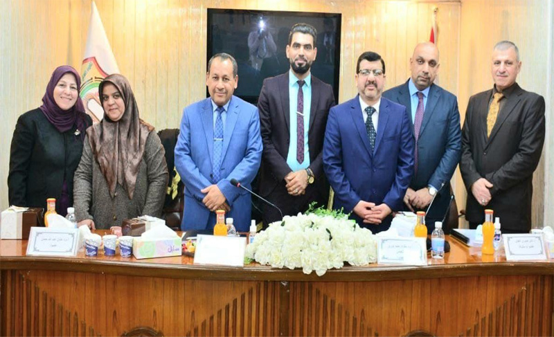 مناقشة بحث الدكتوراه للطالب جمال ناصر