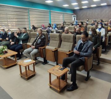 مشاركة المعهد في الاجتماع الدوري لقسم الاعلام في جامعة بغداد