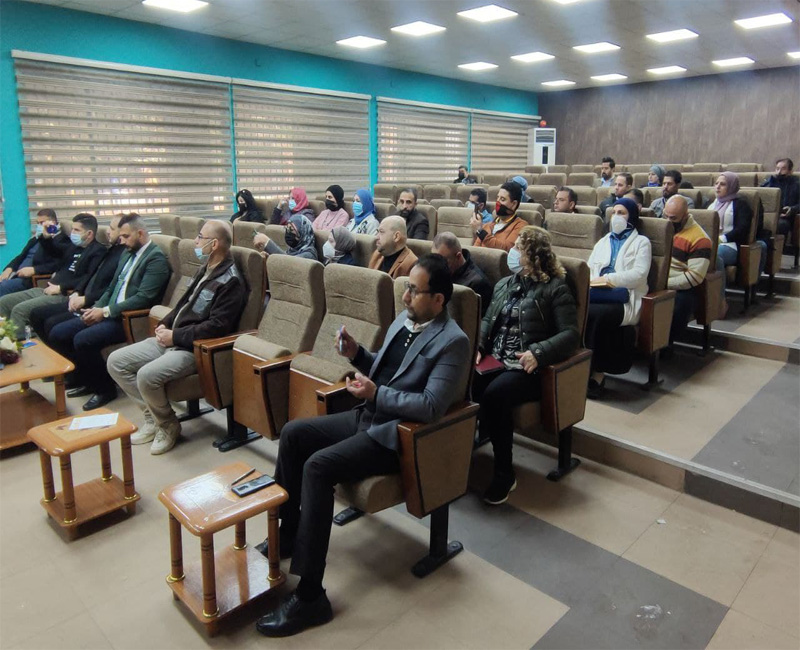 مشاركة المعهد في الاجتماع الدوري لقسم الاعلام في جامعة بغداد