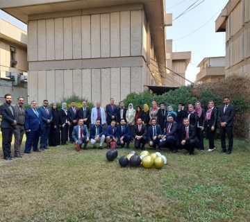 حفل تخرج طلبة الكلف والادارية 21-22