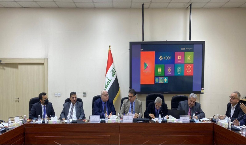 الأستاذ المساعد الدكتور علي محمد ثجيل يشارك في ورشة مركز النهرين