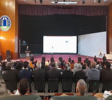 مشاركة تدريسيي المعهد في الحفل التأبيني لدكتور عبدالكريم السامرائي