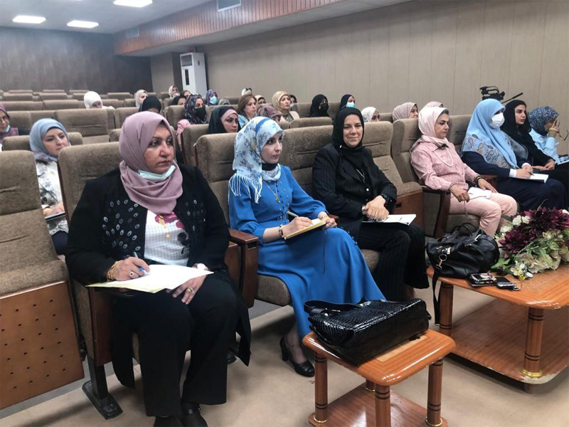 منسقة تمكين المراة في المعهد تشارك في ورشة عمل