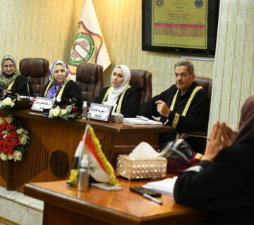 مناقشة بحث الدبلوم العالي المعادلة للماجستير للطالبة سمية علي