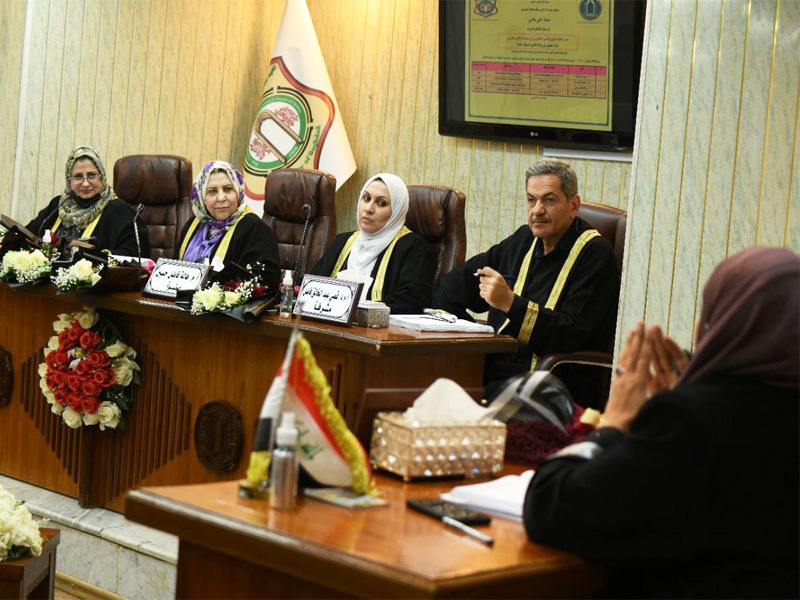 مناقشة بحث الدبلوم العالي المعادلة للماجستير للطالبة سمية علي